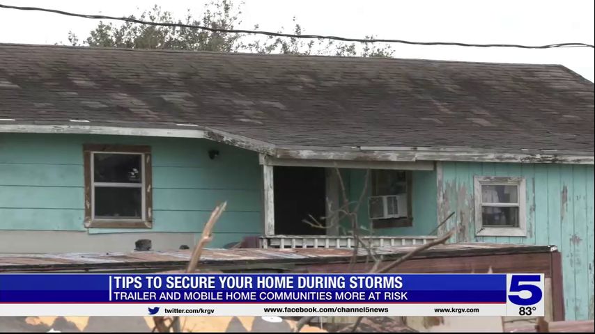 Tips to secure your home during a storm