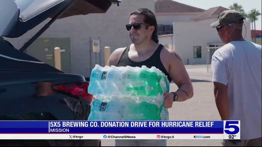 5x5 Brewing Co. holds donation drive for hurricane recovery efforts in Florida