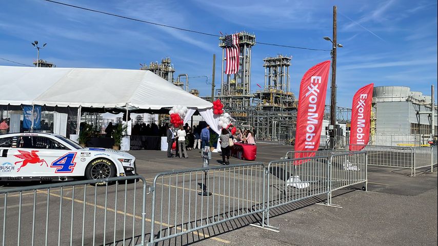 Groundbreaking ceremony held for new Exxon Mobil plastics plant