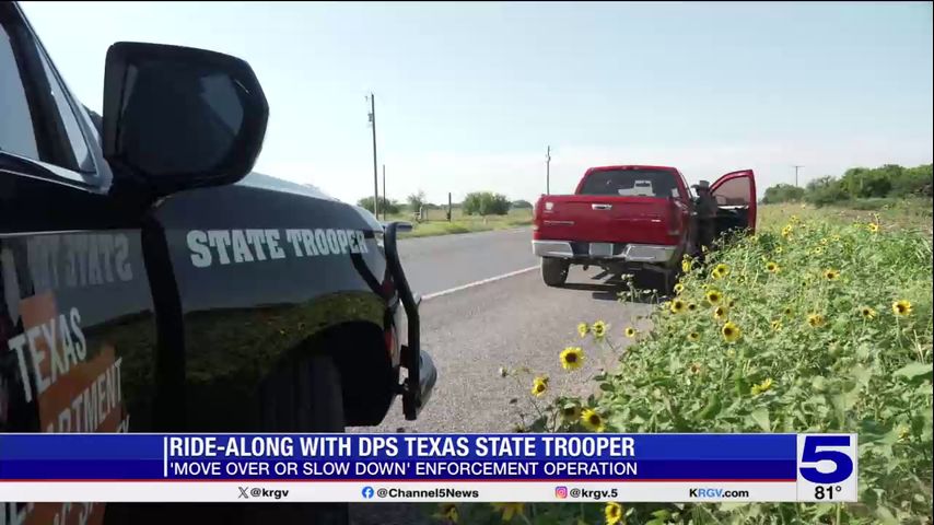 DPS urges drivers to follow 'Move Over or Slow Down' law