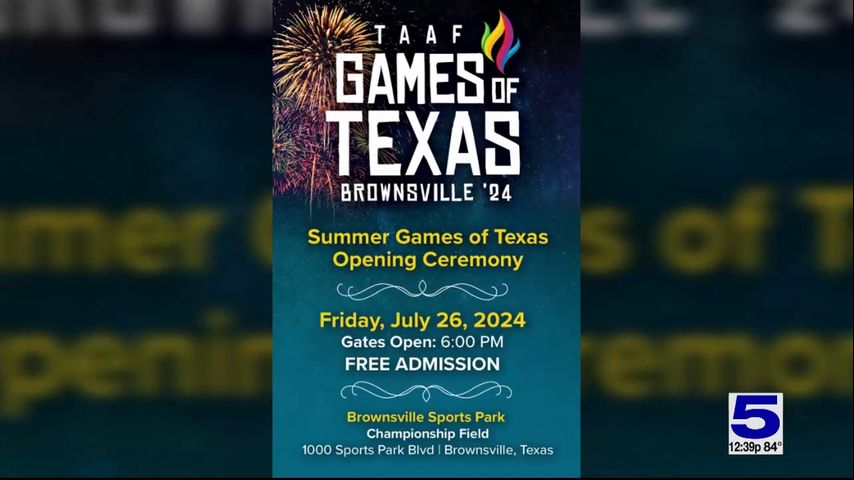 Games of Texas holding Friday opening ceremony