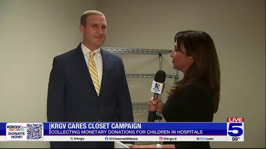 KRGV Cares Closet's goal is to fill a closet at STHS with toys, clothing