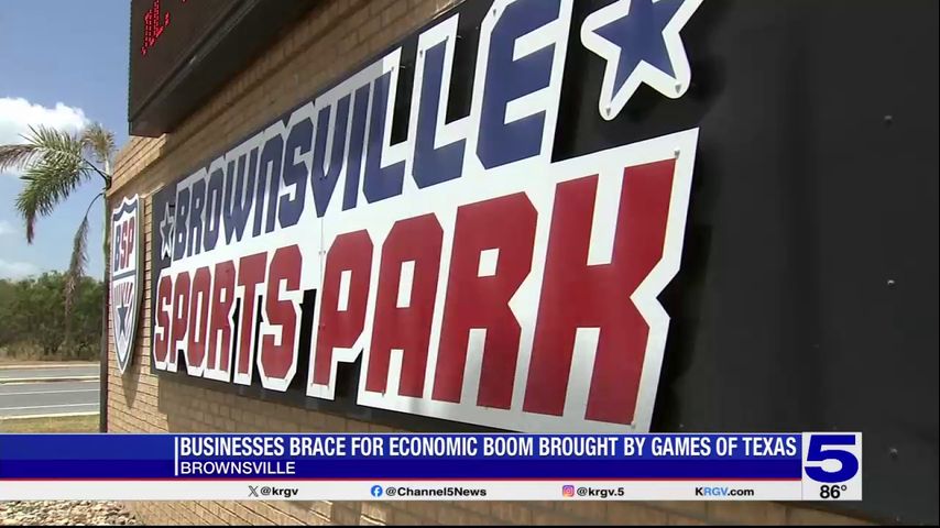 Brownsville businesses prepare for economic boost brought by Games of Texas