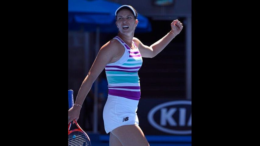 'Feisty' Collins stuns 2016 champ Kerber at Australian Open
