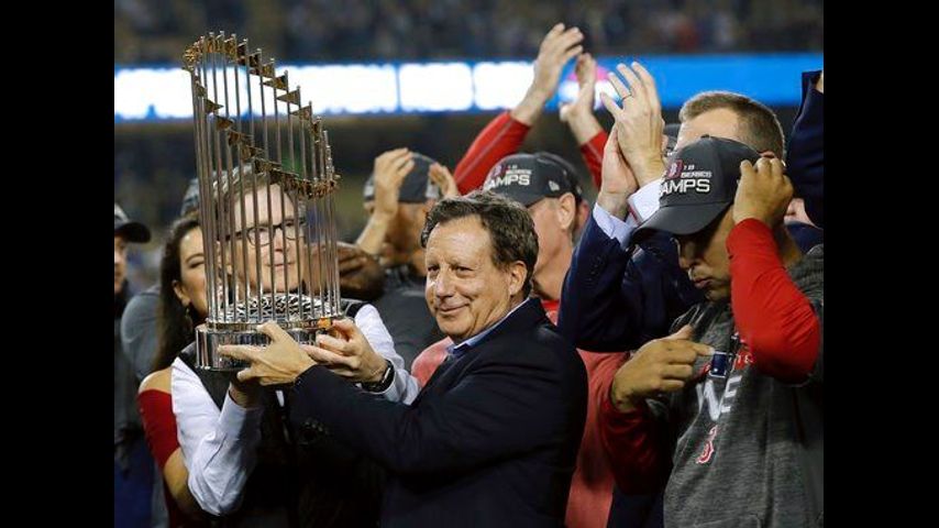APNewsBreak: Champion Red Sox owe nearly $12M in luxury tax