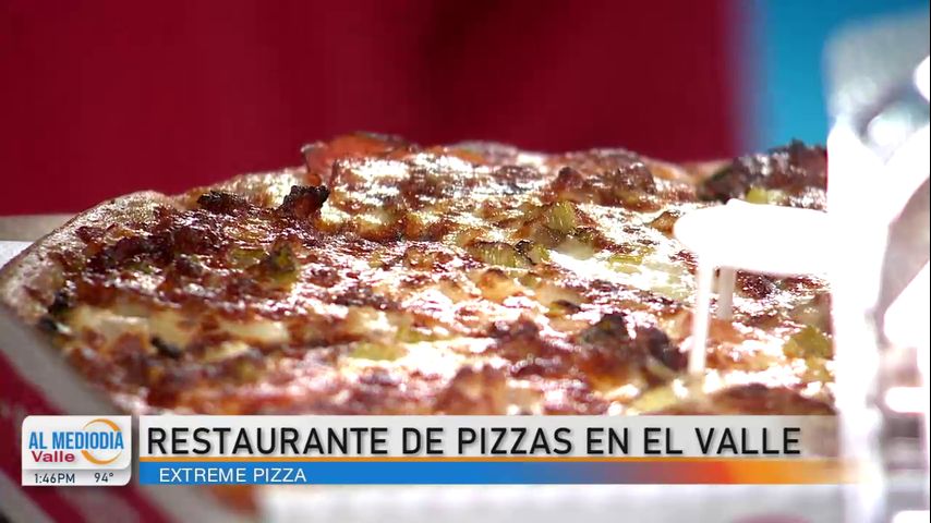 La Entrevista: Extreme Pizza ofrece pizza estilo Nueva York en el Valle del Río Grande