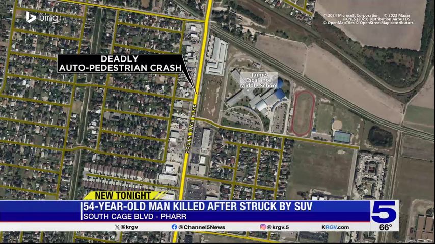 Fatal auto-pedestrian crash under investigation in Pharr