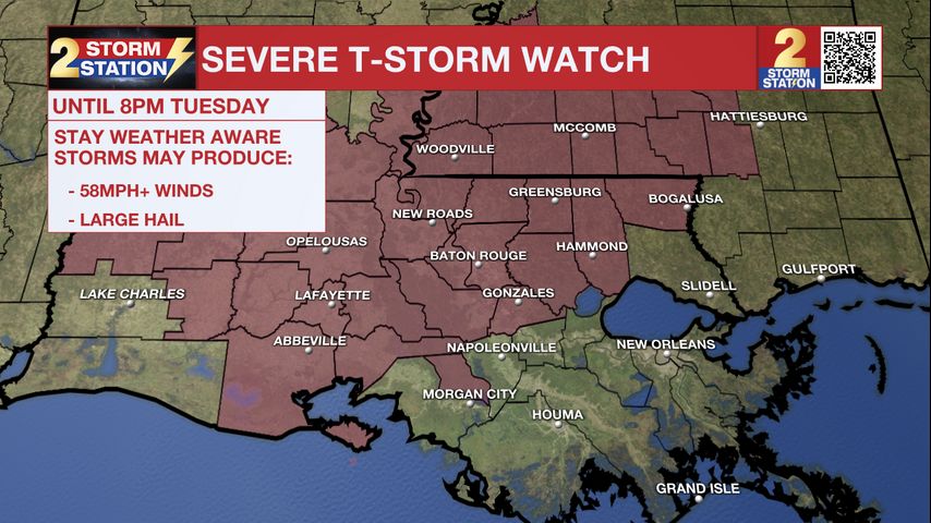 A ***SEVERE THUNDERSTORM WATCH*** has been issued for the Capital area - Vimarsana News