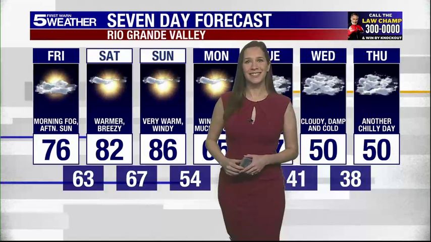 Friday, Jan. 3, 2025: Morning fog, afternoon sun, temps in the 70s