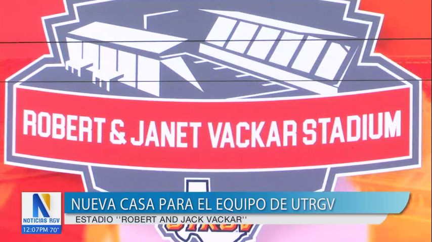 UTRGV nombra a su reciente estadio como 'Estadio Robert y Janet Vackar'