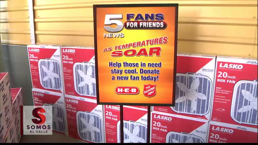 Inicia campaña para proporcionar abanicos a familias