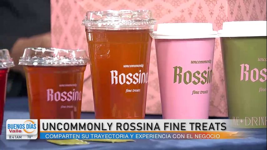 Comunidad: Propietaria de Uncommonly Rossina Fine Treats comparte su trayectoria y experiencia con el negocio