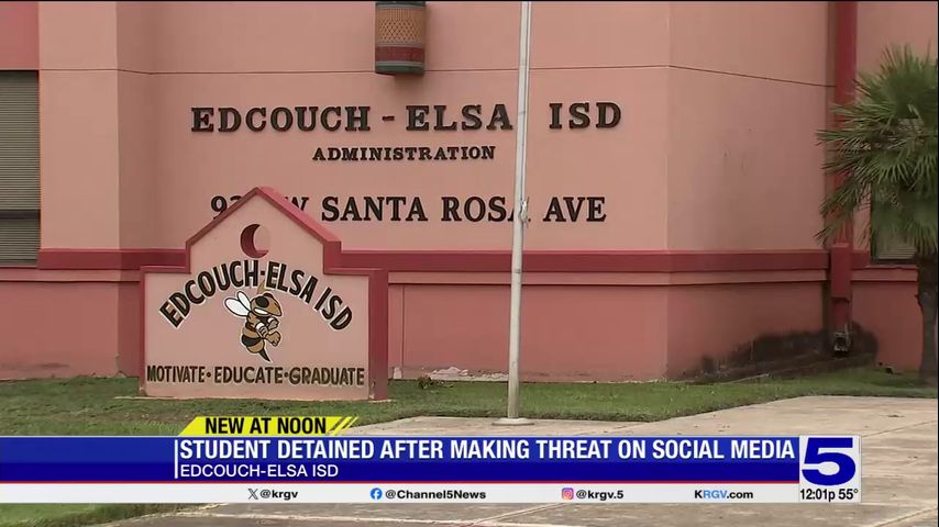 Police: Edcouch-Elsa student detained after making social media threat against district