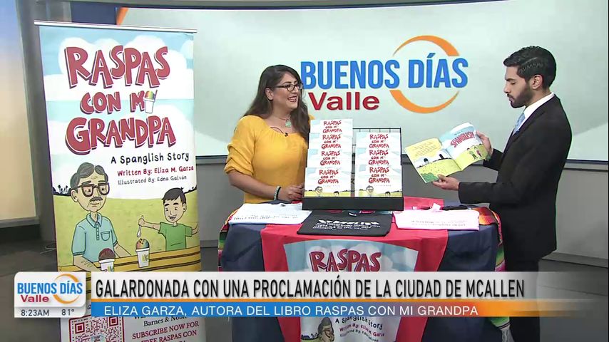 La Voz del Valle: Autora recibe proclamación de Mcallen declarando el 18 de junio El Día de Raspas con Mi Grandpa.