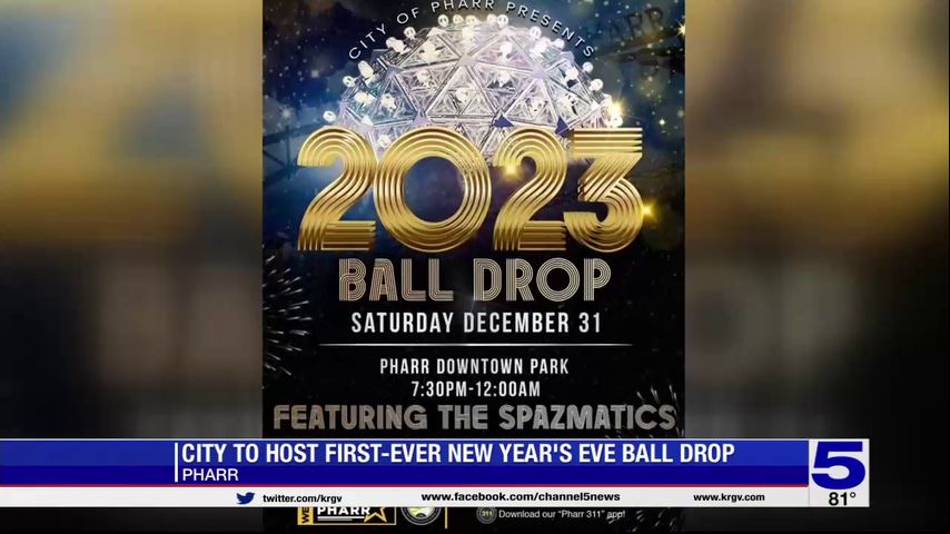 Pharr to host first-ever New Year's Eve ball drop