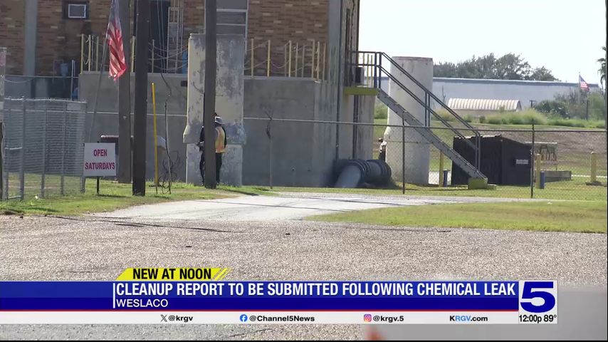 Cleanup report to be submitted following Weslaco chemical spill