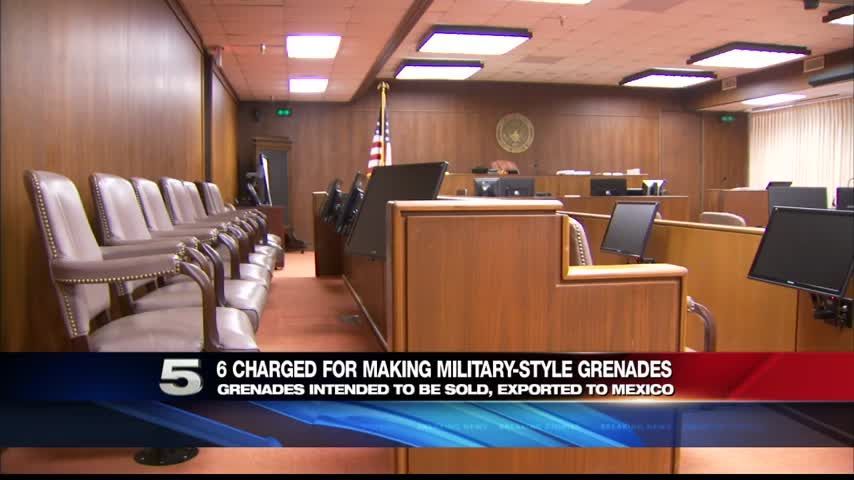 6 Plead Guilty to Assembling Homemade Grenades