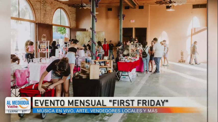 Realizan festival 'First Friday' en Brownsville