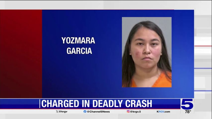 Woman charged with intoxication manslaughter following fatal crash in Pharr