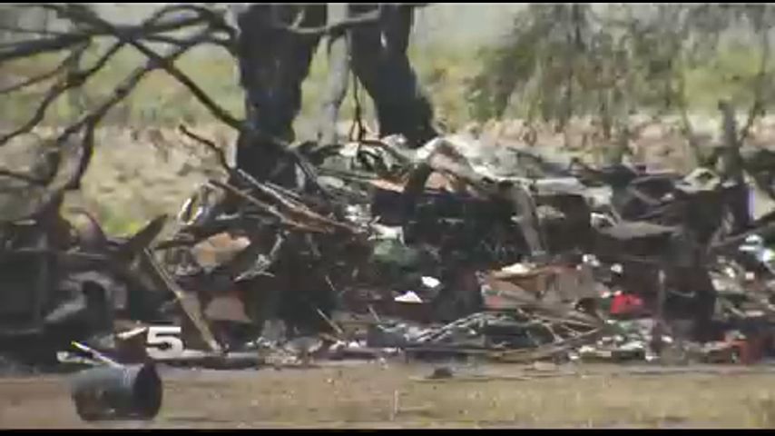 Trailer Fire in Cameron Co. Destroys Family’s Memories