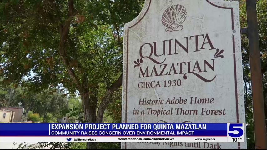 McAllen moving forward with nearly $52 million expansion project for Quinta Mazatlan birding center