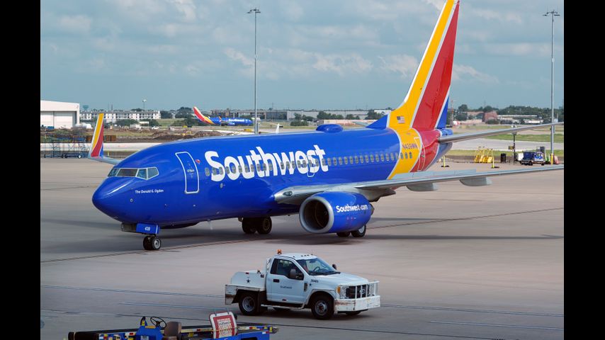 Bullet strikes Southwest Airlines plane without injuries at Dallas airport