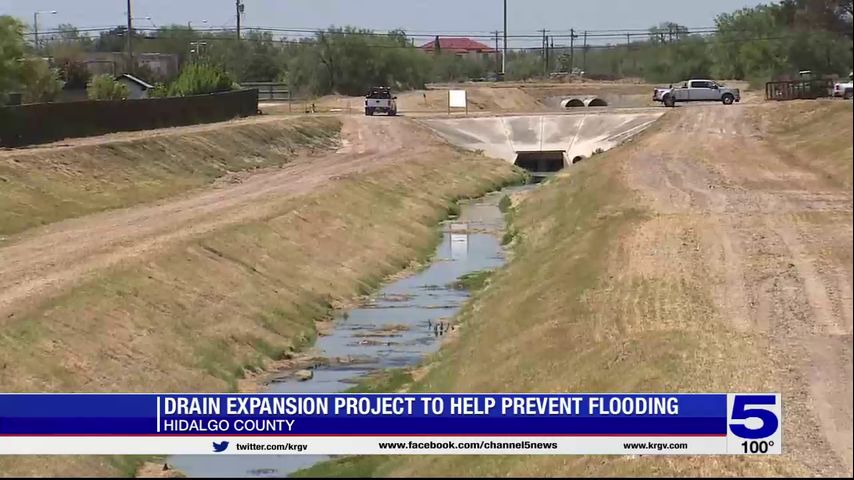 Hidalgo County Precinct 4 breaks ground on drainage expansion project