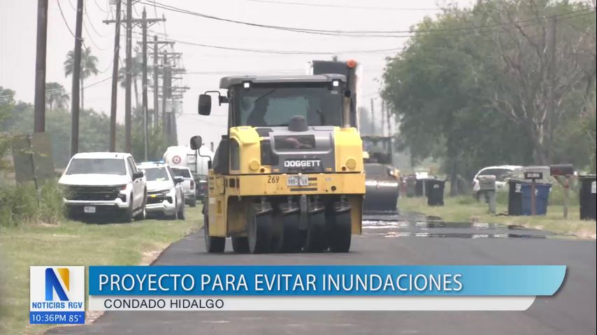 Presentan proyecto para evitar inundaciones en el condado Hidalgo