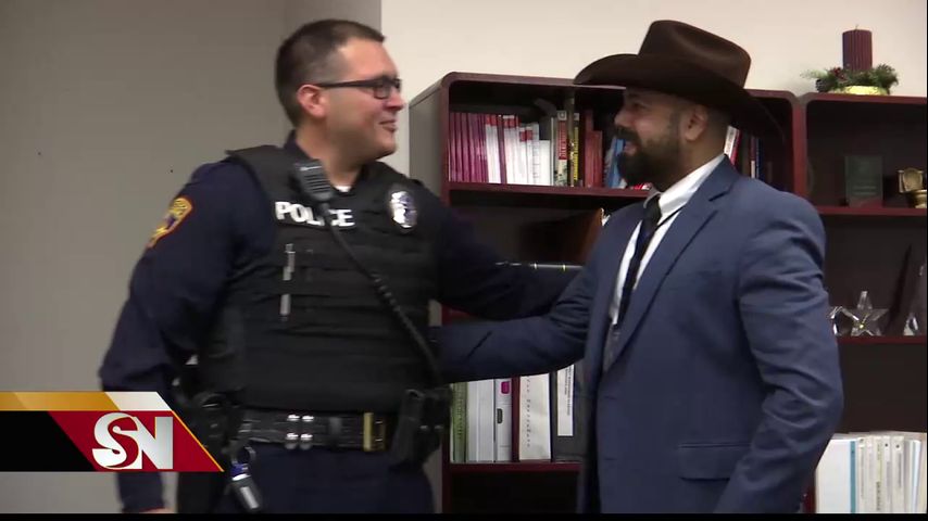 Oficial de policía de Mercedes reconocido por labor de auxilio