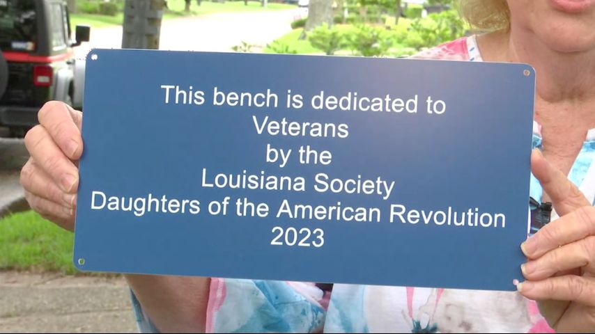 Daughters of the American Revolution chapter turning bottle caps