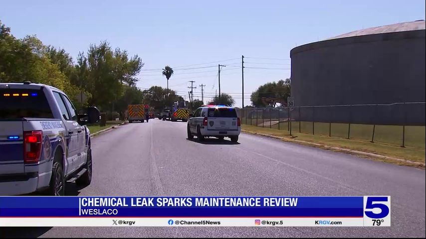 Chemical leak in Weslaco sparks maintenance review