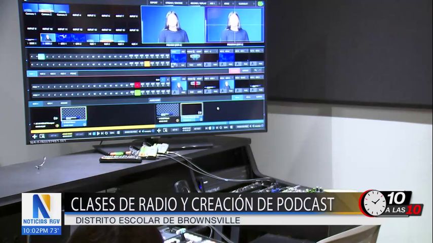 Brownsville ISD ofrece clases de radio y creación de podcast