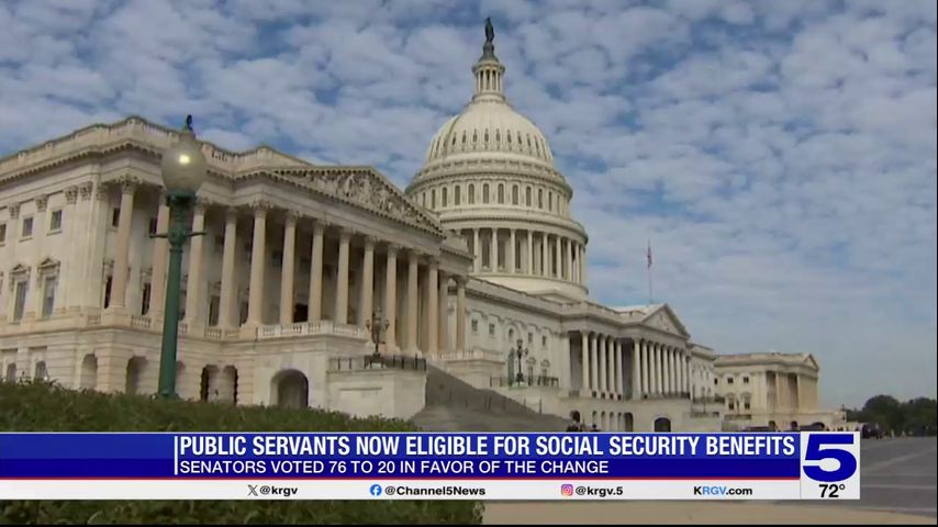 Valley representatives react to new law that expands Social Security benefits to public servants