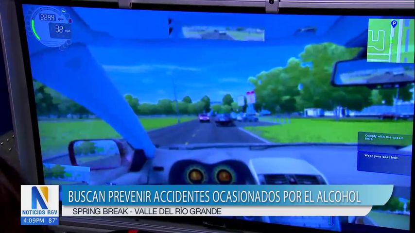 Oficiales buscan prevenir accidentes provocados por beber alcohol durante Spring Break