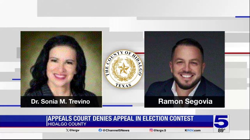 Appeals court upholds ruling that named a new winner in Hidalgo County election contest