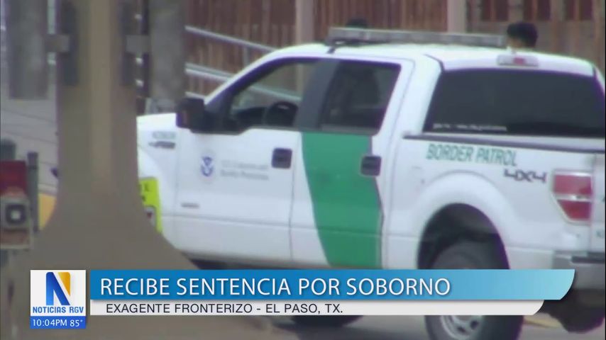 Exagente de patrulla fronteriza recibe condena por soborno