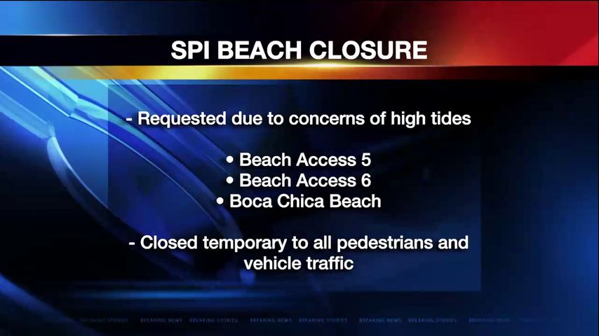 Cameron Co. Temporarily Closes 3 County Beach Access Areas