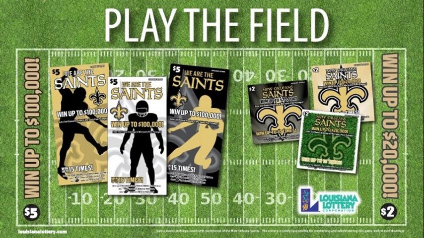 BRPROUD  Saints-themed lottery tickets to make a return