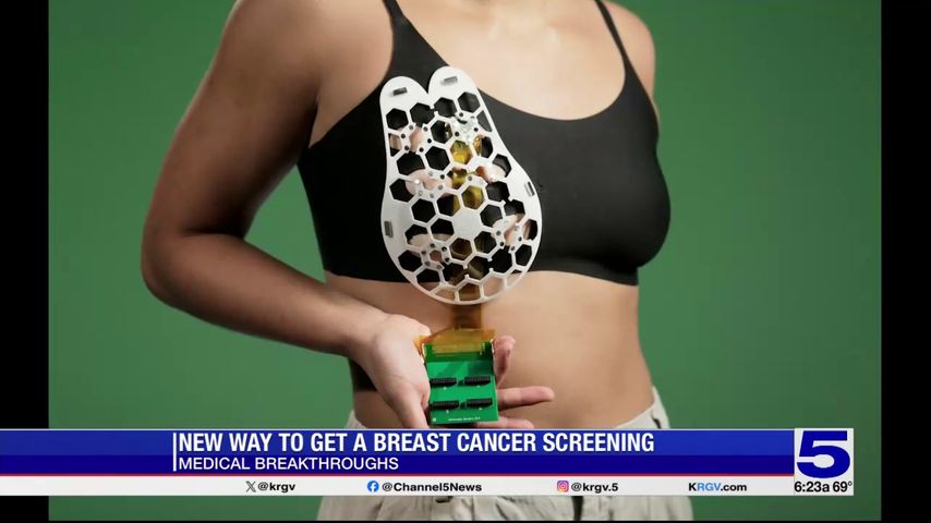 Medical Breakthroughs: New way to get a breast cancer screening