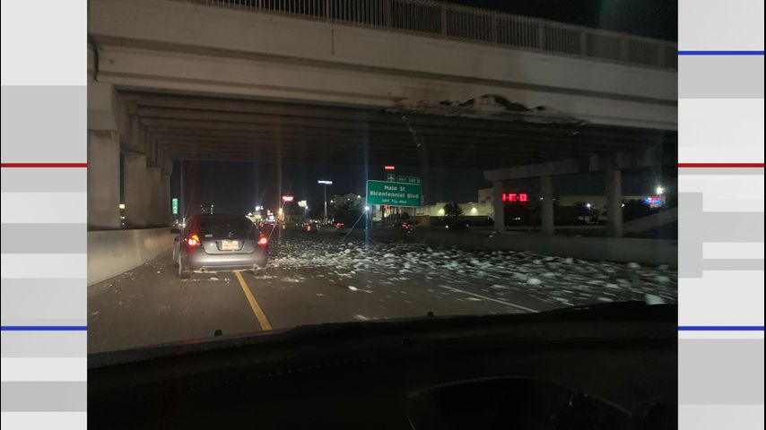 TxDOT: Westbound lanes of the expressway in McAllen closed due to damage at 2nd Street overpass