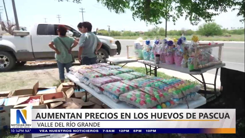 Aumentan precios de los huevos de pascuas
