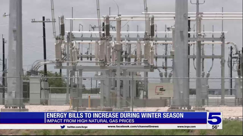 Energy bills set to increase this winter