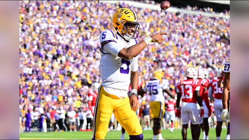 Dynamic Daniels, LSU, roar back on No. 7 Ole Miss, 45-20 - Seattle Sports