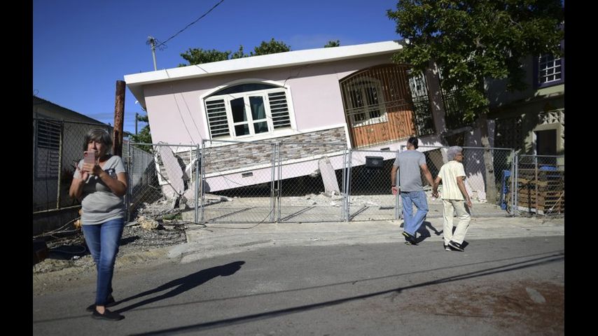 Sismo de 5,8 en Puerto Rico causa apagones y daños a casas