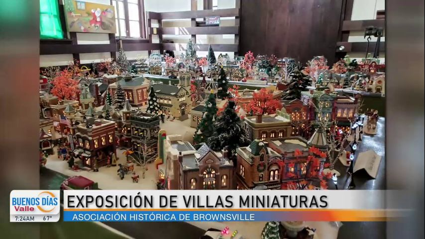 Museo Histórico de Brownsville realiza exposición de villas miniaturas