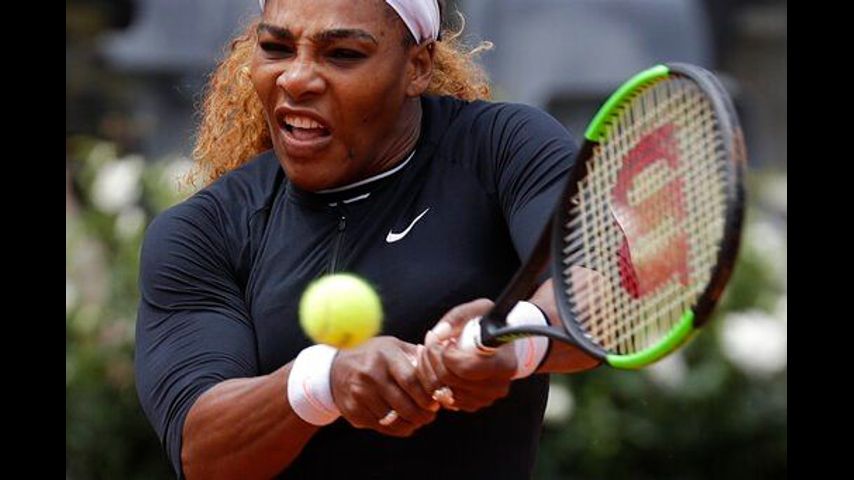 Serena Williams opens clay season with routine win in Rome