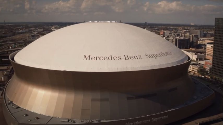 First look at the Superdome's new field level suites