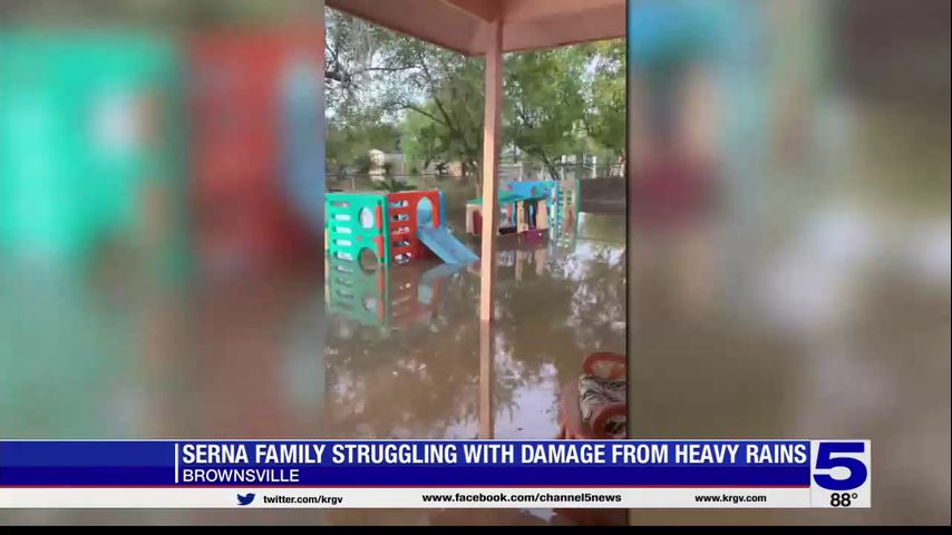 Brownsville family struggling with damage from heavy rains