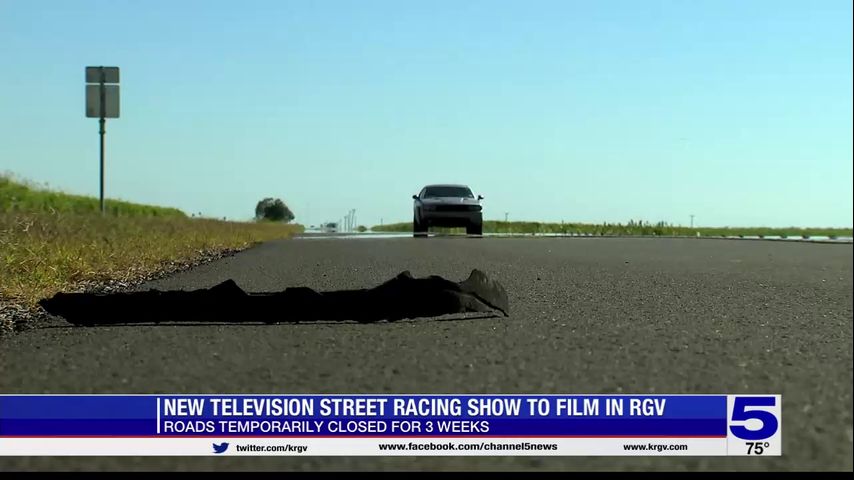 Highway 107 to close to film racing show