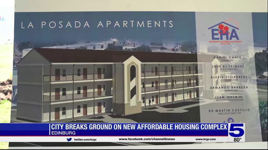 Edinburg breaks ground on new affordable housing complex